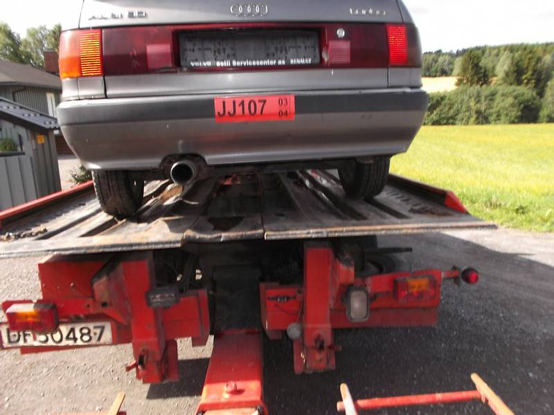 Støtfanger bak Audi 90 86-91 